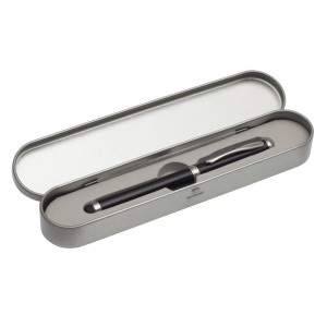 Długopis ze wskaźnikiem laserowym Supreme  4 w 1, czarny