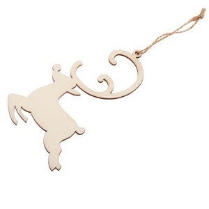 Ozdoba choinkowa Reindeer, beżowy