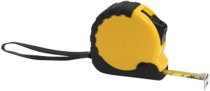 Tasma pomiarowa, ELEMENTAL, 3m, czarny/żółty