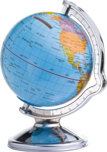 Skarbonka globus, kolor wielokolorowy