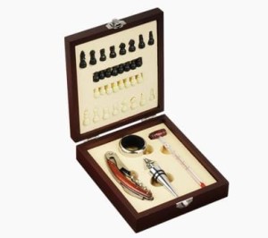 Zestaw szachy i akcesoria do wina R22552.A