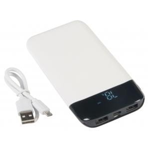 POWERBANK BIG CAP, BIAŁY 