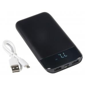 POWERBANK BIG CAP, CZARNY  