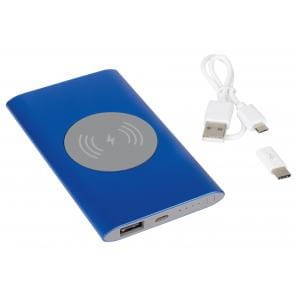 POWERBANK WIRELESS POWER, NIEBIESKI  