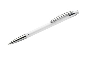 Długopis SLIM biały