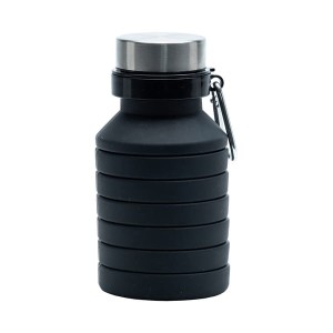 Składany bidon sportowy Makalu 550ml, czarny R08436.02