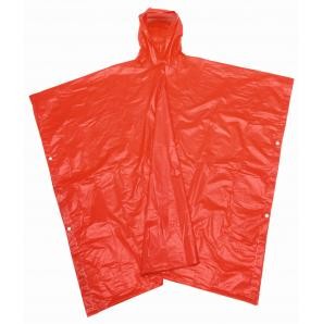 PONCZO NEVER WET, CZERWONY 