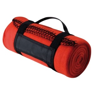 Koc z polaru ?Nashville? kolor czerwony