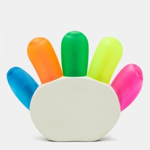 ZAKREŚLACZ HANDS UP, KOLOROWY 