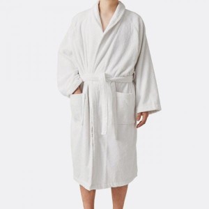 SZLAFROK COZY LINE, BIAŁY 