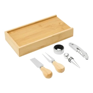 Zestaw do wina i serów BAMBOO WINE