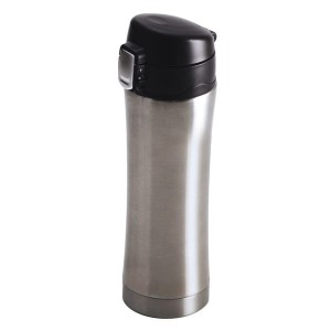 Kubek termiczny Secure 400 ml, srebrny R08424.01
