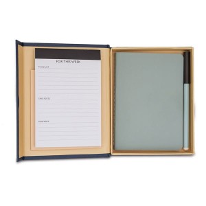Notes i planner w upominkowym pudełku Kampa, granatowy R73648.42