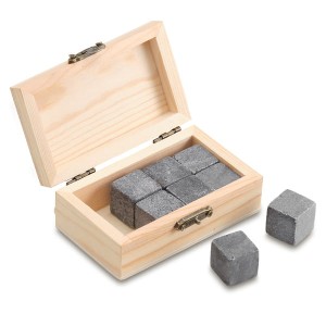 Zestaw 8 kamieni do chłodzenia napojów Cahir, beżowy R22548.13