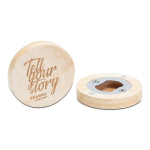 Otwieracz do butelek z magnesem, brązowy R17549.13