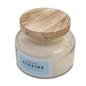 Duża świeca Matala, biały R17440.06