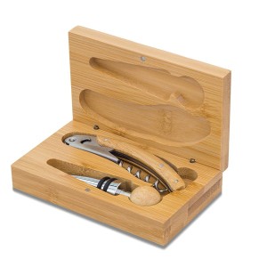 Zestaw do wina Apulia, beżowy R22524.13