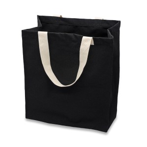 Torba z bawełny 340 g/m2 Lisburn, czarny R08482.02