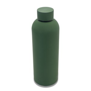 Butelka termiczna Mendoza 500 ml, ciemny zielony R08192.51