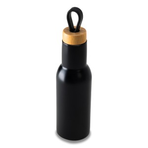 Butelka termiczna Lome 400 ml, czarny R08197.02
