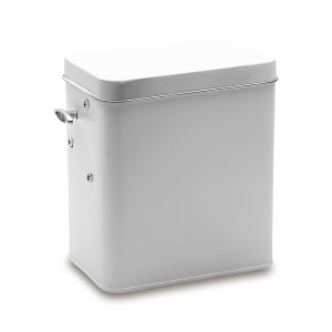 Pozytywka w metalowym pudełku Melody, biały R91028.06