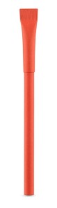 Długopis papierowy czerwony
