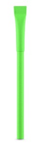 Długopis papierowy zielony jasny