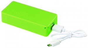Powerbank TOP ENERGY, jasnozielony