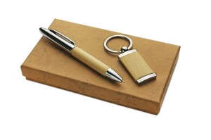 Zestaw upominkowy drewniany