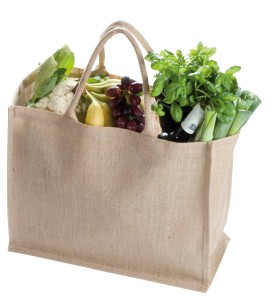 Duża torba z juty 'hannover'