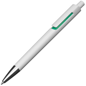 Długopis plastikowy, kolor zielony