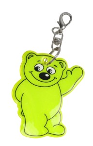 Brelok miś - światełko odblaskowe R73245.05