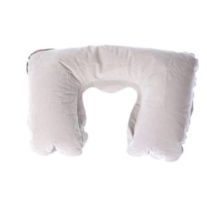 Dmuchany zagłówek podróżny