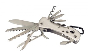 Scyzoryk STRONG HELPER, srebrny